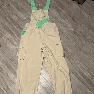 FP Movement by Free People Beige and Mint Star Player Jumpsuit
